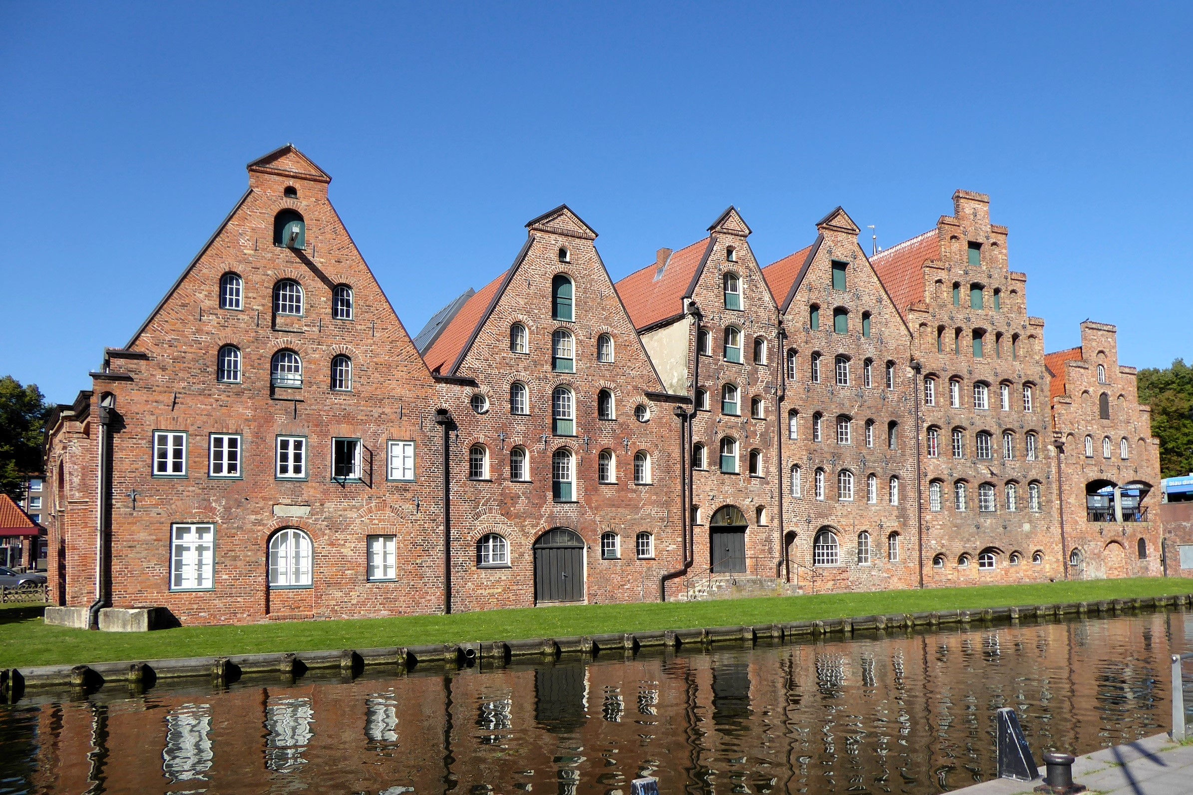 Salt Storage Houses from Across the River