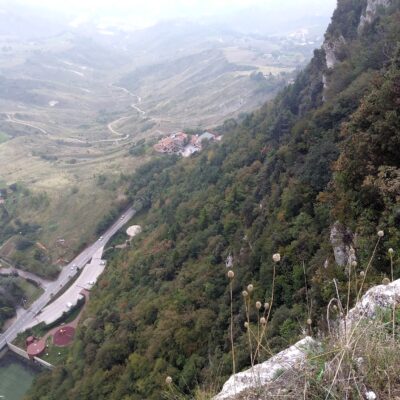 San Marino - View towards valley